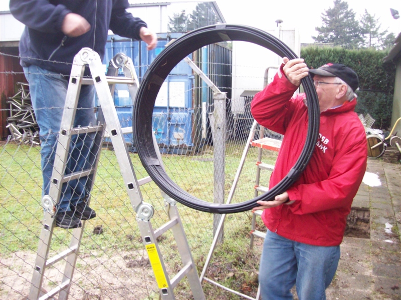 De rol coax voor difinitieve montage wordt aangegeven door Jille PA1DV 
